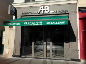 Façade de magasin