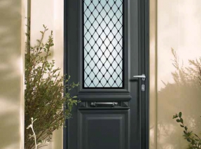 Portes entrées maison alu mixte et PVC